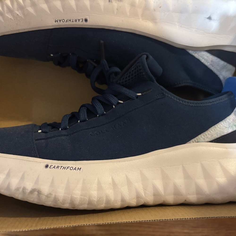 Cole Haan Blue and White